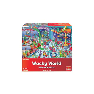 Puzzel Wacky World Outerspace 1000st