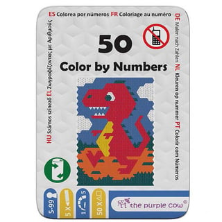 The Purple Cow Color by Number