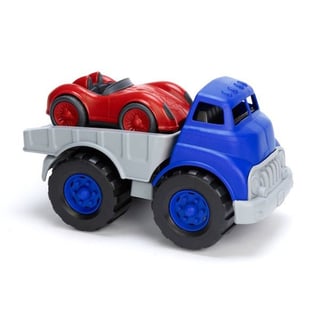 Truck Met Racewagen - Gerecycled