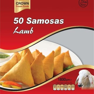 Crown Lamb Samosa 50Pcs