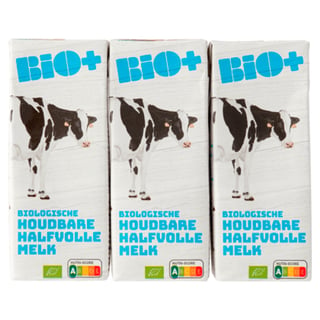 Bio+ Houdbare Halfvolle Melk 3x200ml