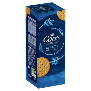 Carr's Melt Original Crackers 150G