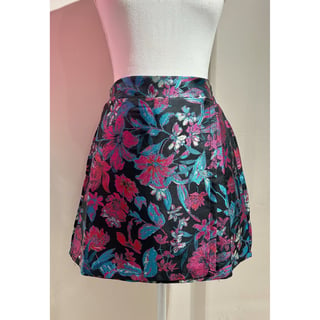 Fantasy mini Skirt - Black & Pink - L/XL