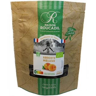 Organic soft apricots - 250g bag
