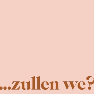 Kaart Leukigheidjes Zullen We?