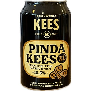 Kees Pindakees XL 330ml