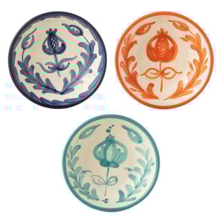 Schaaltje Granada Laag Keramiek 14x6cm in 3 Kleuren