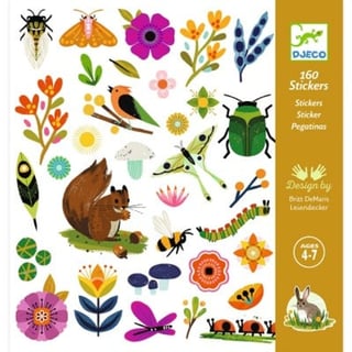 Djeco Paper Stickers - Tuin