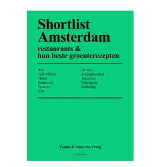 Shortlist Amsterdam Groen