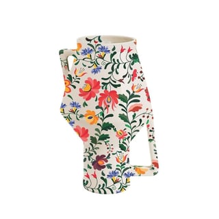 Vase Handpainted Flowers