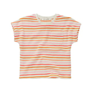 Sproet & Sprout T-Shirt Waffle Stripes Off-White