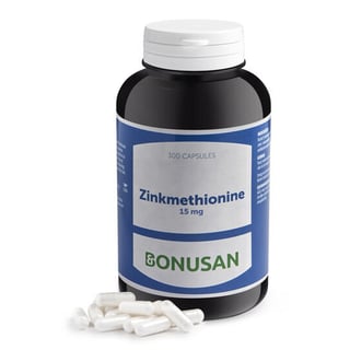 Bonusan Zinkmethionine 15mg Capsules 300CP
