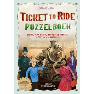 Ticket to Ride Brain Teaser Puzzelboek