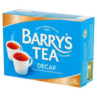 Barry's Decaffeinated Tea 80 Tea Bags