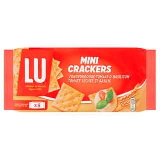 Lu Mini Crackers Zongedr Tomaat&basilicum
