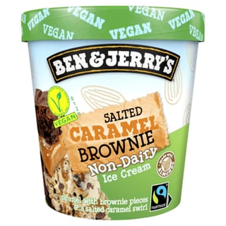 Ben&Jerry's Non-Dairy Salted Caramel Brownie