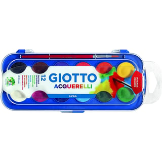 Giotto Waterverfdoos 12 Tabletten 3+