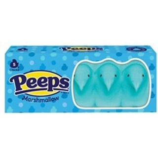 Peeps 5ct Blue MarshMallow Chicks 42g