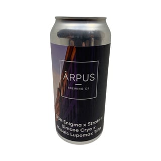 Arpus Brewing Co. QDH Enigma x Strata x Simcoe Cryo x Mosaic Lupomax TIPA