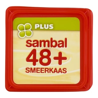 PLUS Smeerkaas Sambal 48+
