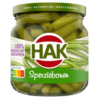 Hak Sperziebonen