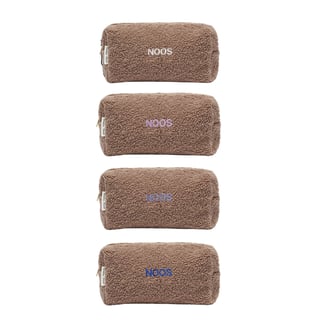 Brown Teddy Pouch - Personalized (6,95) / Brown