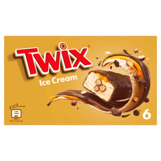 Twix Melk Chocolade Karamel Ijsjes