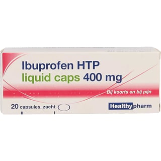 Healthypharm Ibuprofen Liquid Caps 400mg 20s
