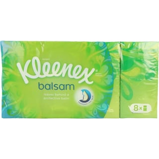 Kleenex Zakdoeken Balsam 8x9st 8