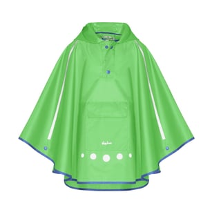 Playshoes regenponcho opvouwbaar - Groen L