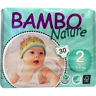 Bambo Nature Luiers - Maat 2 Mini - 3 Tot 6 Kg