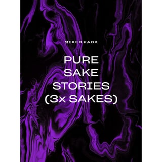 Pure Sake Stories   Mixed Pack (3 x Sakes)