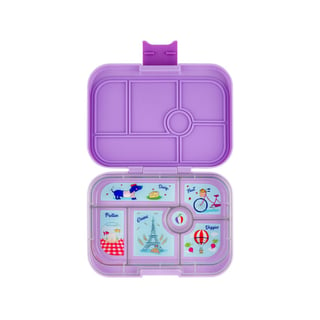 Yumbox Original 6 Vakken Lulu Purple / Paris - Paars