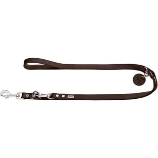 Hunter  Training leash - Donker bruin 200cm lang x 1,3cm breed