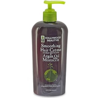 Hollywood Beauty Smoothing Hair Creme With Argan Oil 355ML