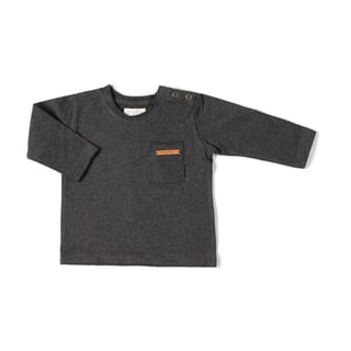 Longsleeve Antracite - Grijs - 104