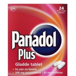 Panadol Plus Gladde Tablet 24st 24