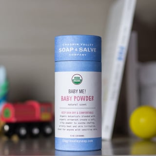 Chagrin Valley Baby Me! Unscented Baby Powder