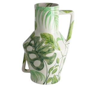 Vase Handpainted Jungle