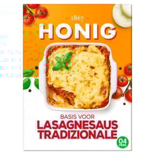Honig Basis Voor Lasagnesaus Tradizionale