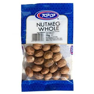 Top Op Nutmeg Whole 75G