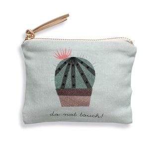 Pleased to Meet Purse with zipper - Cactus Purse