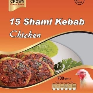 Crown Shami Kebab Chicken 15Pcs
