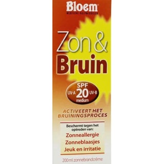 Bloem Zon & Bruin Creme 200 Ml