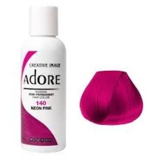 Adore Semi Permanent Hair Color 140 - Neon Pink 118ML
