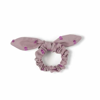 Nixnut Bow Scrunchie Lotus Dot