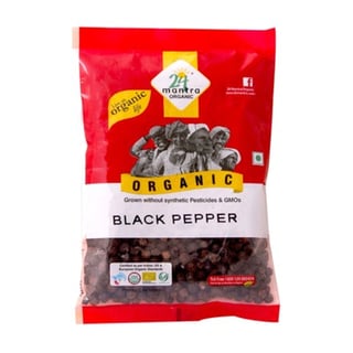 24 Mantra Organic Black Pepper 50 Grams