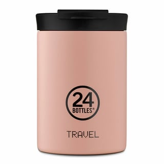 24 Bottles Travel Mug 350ml Dusty Pink - Dusty Pink