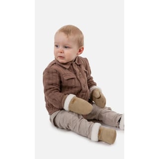 Barts Rainu Mitts Light Brown - Maat: 1