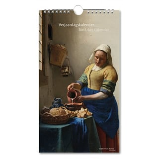 Birthday Calendar Johannes Vermeer